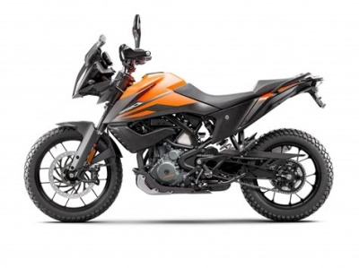 De onderdelen catalogus van de KTM 390 Adventure,orange - B.D. (EU) 2020, 390cc