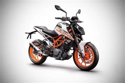 De onderdelen catalogus van de Ktm 390 Duke White   Ckd 17 39017 2017  37