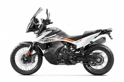 De onderdelen catalogus van de Ktm 790 Adventure,white (US) 2019, 790cc