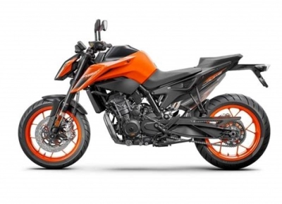 De onderdelen catalogus van de Ktm 790 Duke Orange 790 2020  297