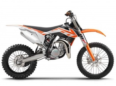 De onderdelen catalogus van de Ktm 85 SX 17/14 (EU) 2017, 85cc