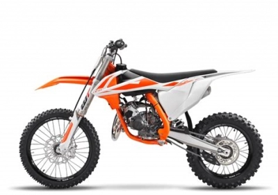 De onderdelen catalogus van de Ktm 85 SX 19/16 (EU) 2019, 85cc