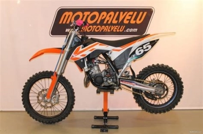 De onderdelen catalogus van de Ktm TXT 80 RACING 2017, 80cc