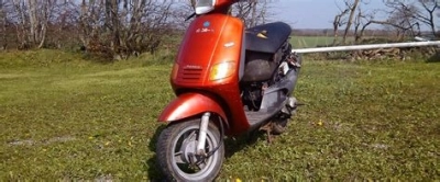 De onderdelen catalogus van de Piaggio Zip 1995, 50cc