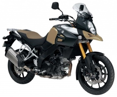 De onderdelen catalogus van de Suzuki Dl650a V Strom 2014, 650cc