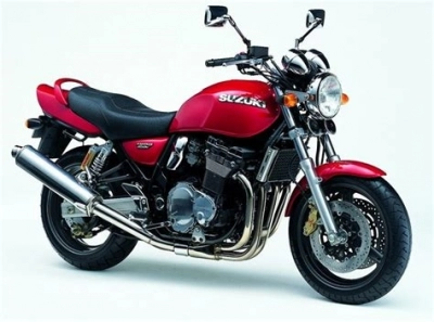 De onderdelen catalogus van de Suzuki Gsx1200 Inazuma 2001, 1200cc