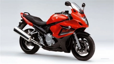 De onderdelen catalogus van de Suzuki Gsx650fa 2009, 650cc