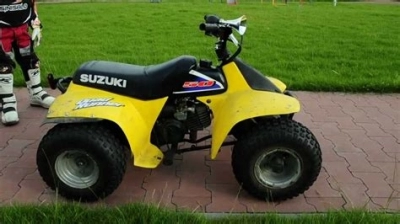 De onderdelen catalogus van de Suzuki Lt 50 Quadrunner 2003