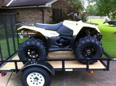 De onderdelen catalogus van de Suzuki Lt A400 Kingquad 4x2 2010, 400cc