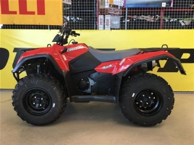 De onderdelen catalogus van de Suzuki Lt A400fz Kingquad Asi 4x4 2014, 400cc