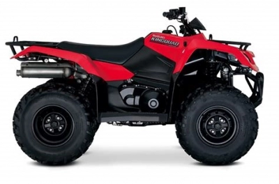 De onderdelen catalogus van de Suzuki Lt A400fz Kingquad Asi 4x4 2015, 400cc