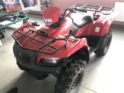 De onderdelen catalogus van de Suzuki Lt A500xpz Kingquad Axi 4x4 2014, 500cc