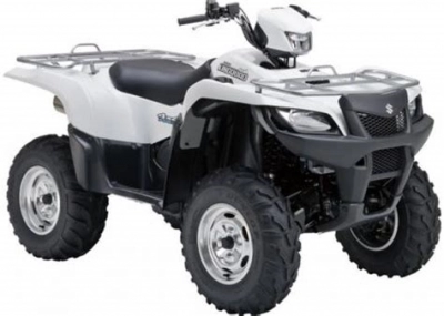 De onderdelen catalogus van de Suzuki Lt A500xz Kingquad Axi 4x4 2014, 500cc