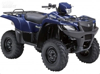 De onderdelen catalogus van de Suzuki Lt A750xz Kingquad Axi 4x4 2010, 750cc