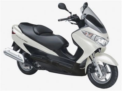 De onderdelen catalogus van de Suzuki Uh125 Burgman 2007, 125cc