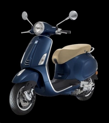 De onderdelen catalogus van de Vespa Primavera 50 2t 2014, 50cc