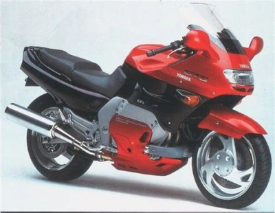De onderdelen catalogus van de Yamaha Gts1000 1998, 1000cc