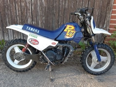 De onderdelen catalogus van de Yamaha Pw50 1996, 50cc