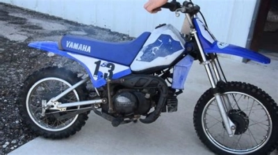 De onderdelen catalogus van de Yamaha Pw80 1998, 80cc