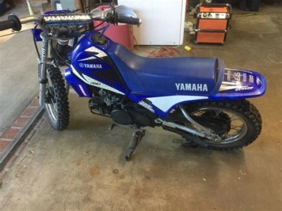 De onderdelen catalogus van de Yamaha Pw80 1999, 80cc