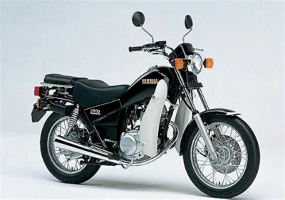 De onderdelen catalogus van de Yamaha Sr125 1989