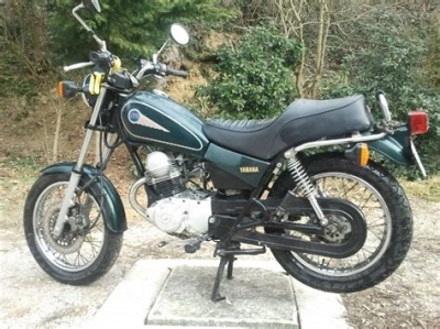 De onderdelen catalogus van de Yamaha Sr125 1992, 125cc