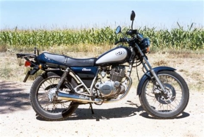 De onderdelen catalogus van de Yamaha Sr250 1996, 250cc