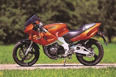 De onderdelen catalogus van de Yamaha Szr660 1995
