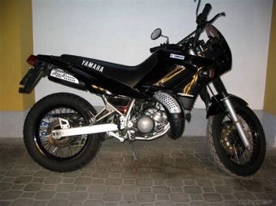 De onderdelen catalogus van de Yamaha Tdr125 1991, 125cc