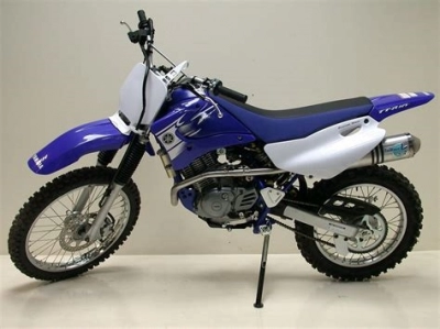De onderdelen catalogus van de Yamaha Tt R125 Sw Lw 2007, 125cc