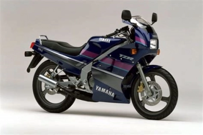 De onderdelen catalogus van de Yamaha Tzr125 1992, 125cc