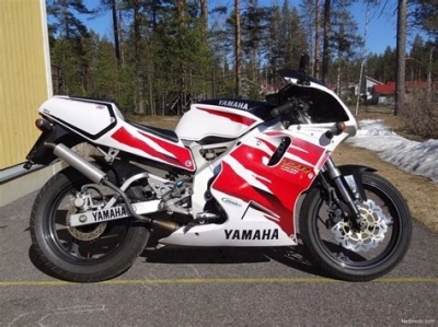 De onderdelen catalogus van de Yamaha Tzr125 1997, 125cc