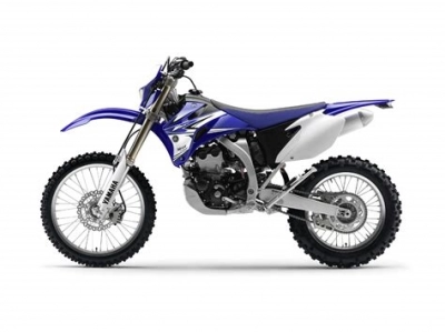 De onderdelen catalogus van de Yamaha Wr250f 2010, 250cc