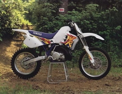 De onderdelen catalogus van de Yamaha Wr250z 1995