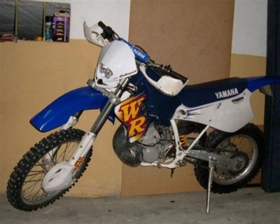De onderdelen catalogus van de Yamaha Wr250z 1996, 250cc