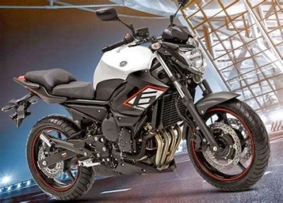 De onderdelen catalogus van de Yamaha Xj6na 2015, 600cc