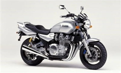 De onderdelen catalogus van de Yamaha Xjr1200 1998, 1200cc