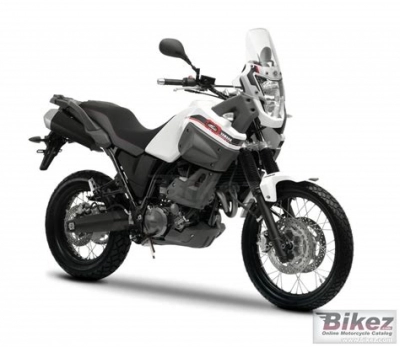 De onderdelen catalogus van de Yamaha Xt660z Tenere 2012, 660cc