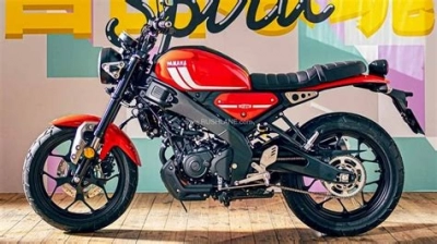 De onderdelen catalogus van de Yamaha AG125 2021, 125cc