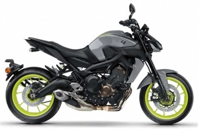 De onderdelen catalogus van de Yamaha Mt09ah Mtn850 Ah 09850 2017  16