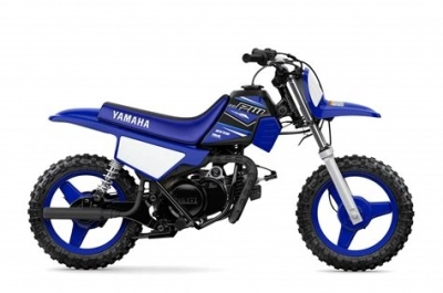 De onderdelen catalogus van de Yamaha PW50 2021, 50cc