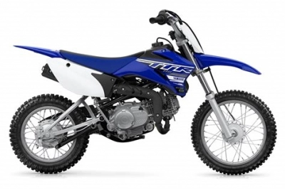 De onderdelen catalogus van de Yamaha TTR110E 2019, 110cc