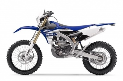 De onderdelen catalogus van de Yamaha WR250F 2017, 250cc