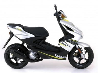 De onderdelen catalogus van de Yamaha Yq50l Aerox 50th Anniversary 2012, 50cc