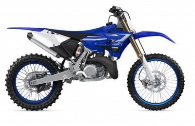 De onderdelen catalogus van de Yamaha YZ250X 2020, 250cc
