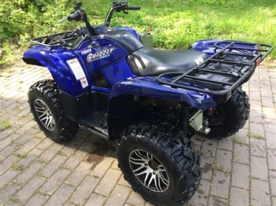 De onderdelen catalogus van de Yamaha Yfm550ffgphd Grizzly 4x4 Yamaha Black 2013, 550cc