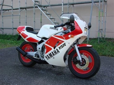 De onderdelen catalogus van de Yamaha Ysr80 1988