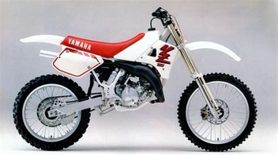 De onderdelen catalogus van de Yamaha Yz125 1989