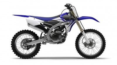 De onderdelen catalogus van de Yamaha Yz250 2014, 250cc