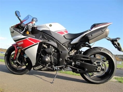 De onderdelen catalogus van de Yamaha Yzf R1 2012, 1000cc